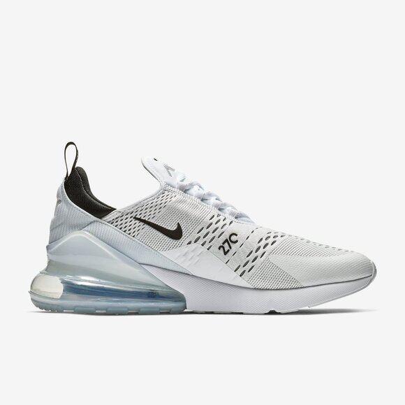 9M / 10.5W - [NEW] Men's Nike Air Max 270 Running Shoes White AH8050-100 - Picture 2 of 8